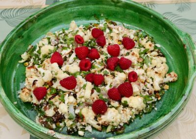 🌱Blumenkohlsalat mit Granatapfel